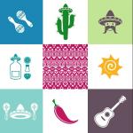 Mexican Signs & Icons 10+ EPS & JPG – Mountains & Greeting Cards Collection