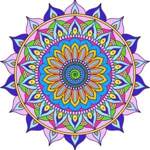 islamic culture multi color bundle of a – Floral Mandala, Geometric Pattern, Editable Mandala Design CDR