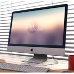 Premium Computer & iOS Device PSD Mockups – Editable Photoshop Templates for Designers