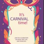 Premium Carnival Bundle: 70+ Editable CDR Party Invitations, Flyers & Date Announcements