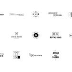 45 Minimalist Logos Bundle – Clean Modern Logo Templates for Branding, Typography, Labels, Retro Badges, and Creative Graphic Design Projects