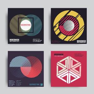 Minimalist Geometric Patterns Bundle – EPS & PNGs for Modern Design