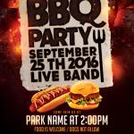 BBQ Brochures & Pamphlets Bundle PSD | Editable Restaurant Flyer Templates for Grill & Food Promotions
