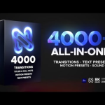 4000+ Video Editing Pack – Effects, Transitions, Sound FX, Text Animations & More