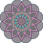 islamic culture multi color bundle of a – Floral Mandala, Geometric Pattern, Editable Mandala Design CDR