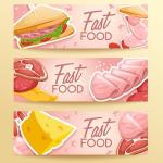 70+ Fast Food Elements PNG & EPS – Burgers, Pizza, Snacks & Drinks Graphics