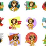 300+ Lion Cartoon AI & JPG – Vector & High-Quality Cartoon Lion Designs