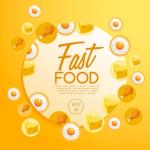 70+ Fast Food Elements PNG & EPS – Burgers, Pizza, Snacks & Drinks Graphics