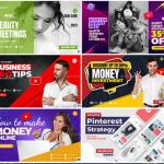 150 Stunning PSD Thumbnails for Social Media Marketing and Video Design